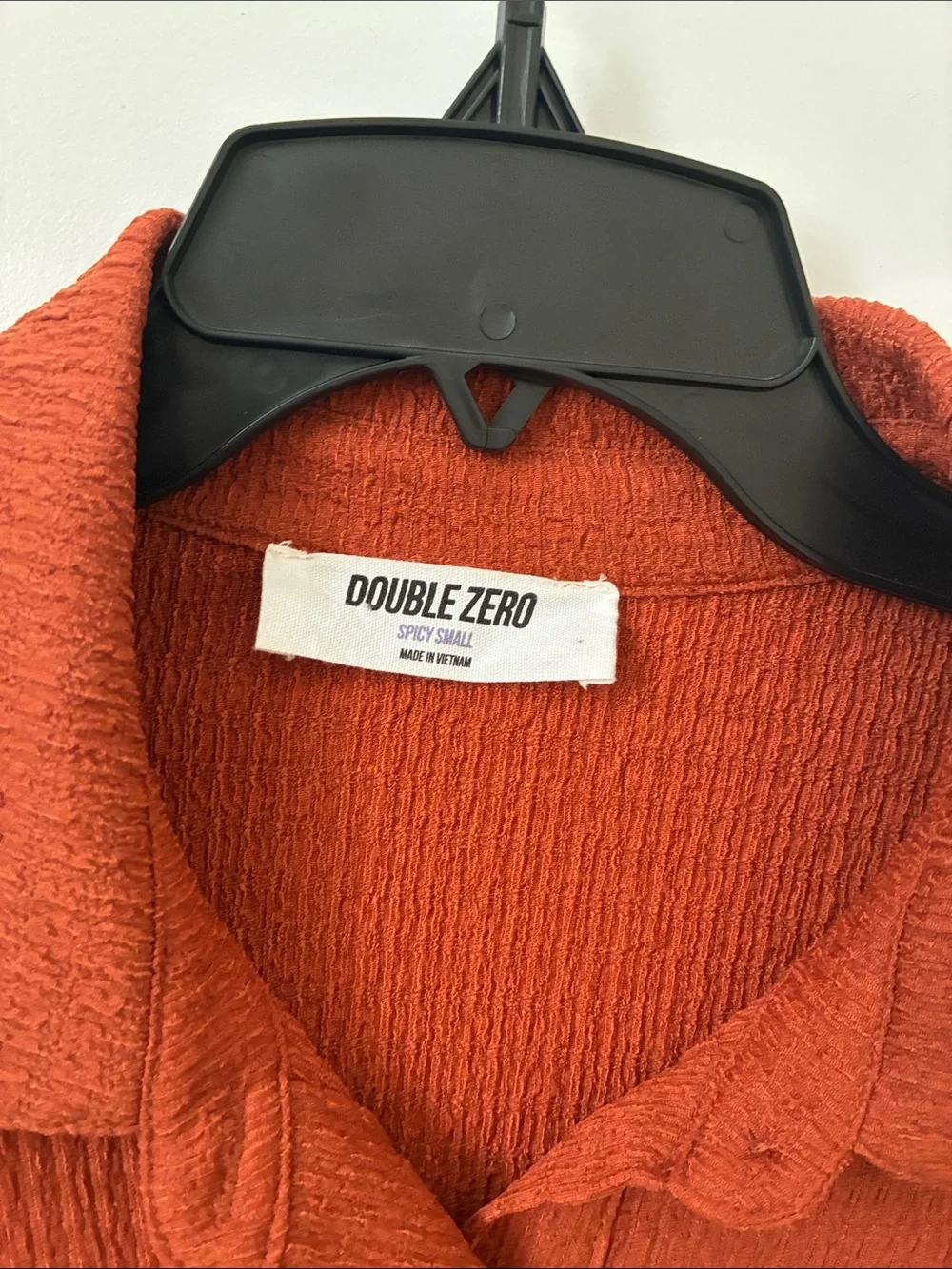 Like-New Orange Matching Short Set